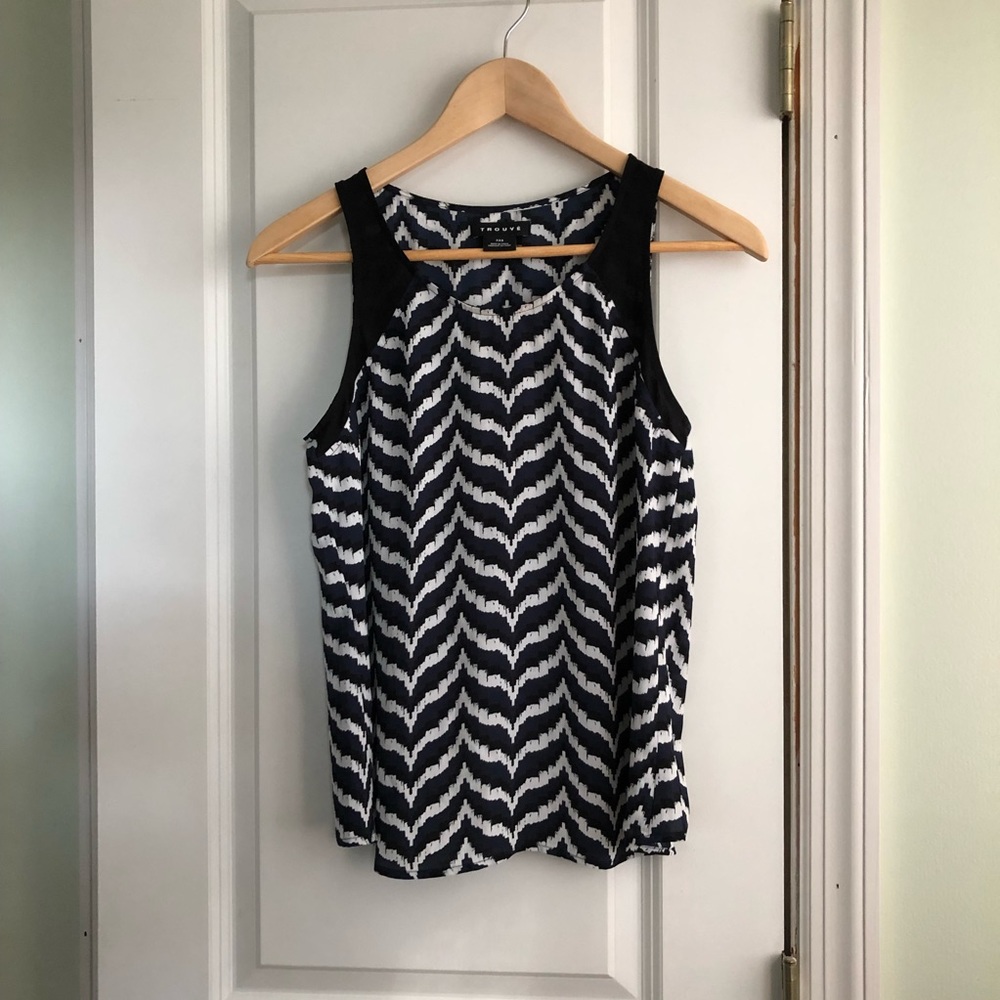 Trouvè Nordstrom Sleeveless Open Back Top